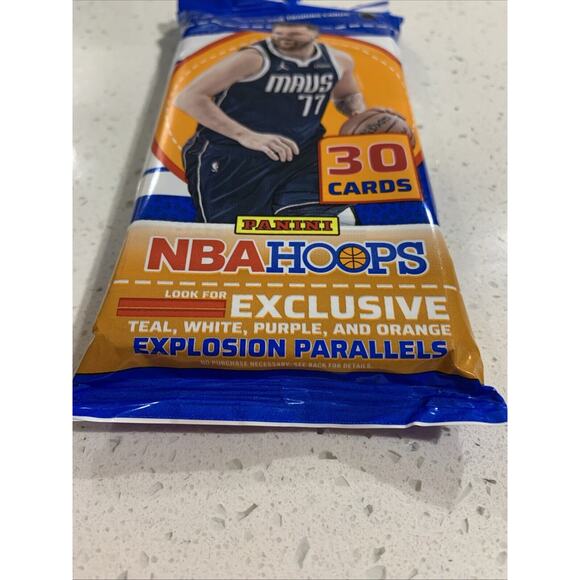 2024-25 PANINI NBA HOOPS 8 Packs Basketball Guaranteed #\'d Explosion HOT PACK!